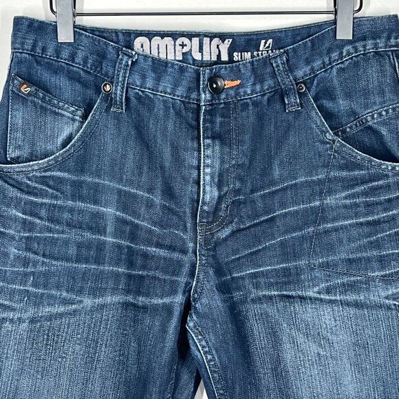 Amplify Jeans slim straight fit 32X32 Dark Wash - Picture 5 of 13